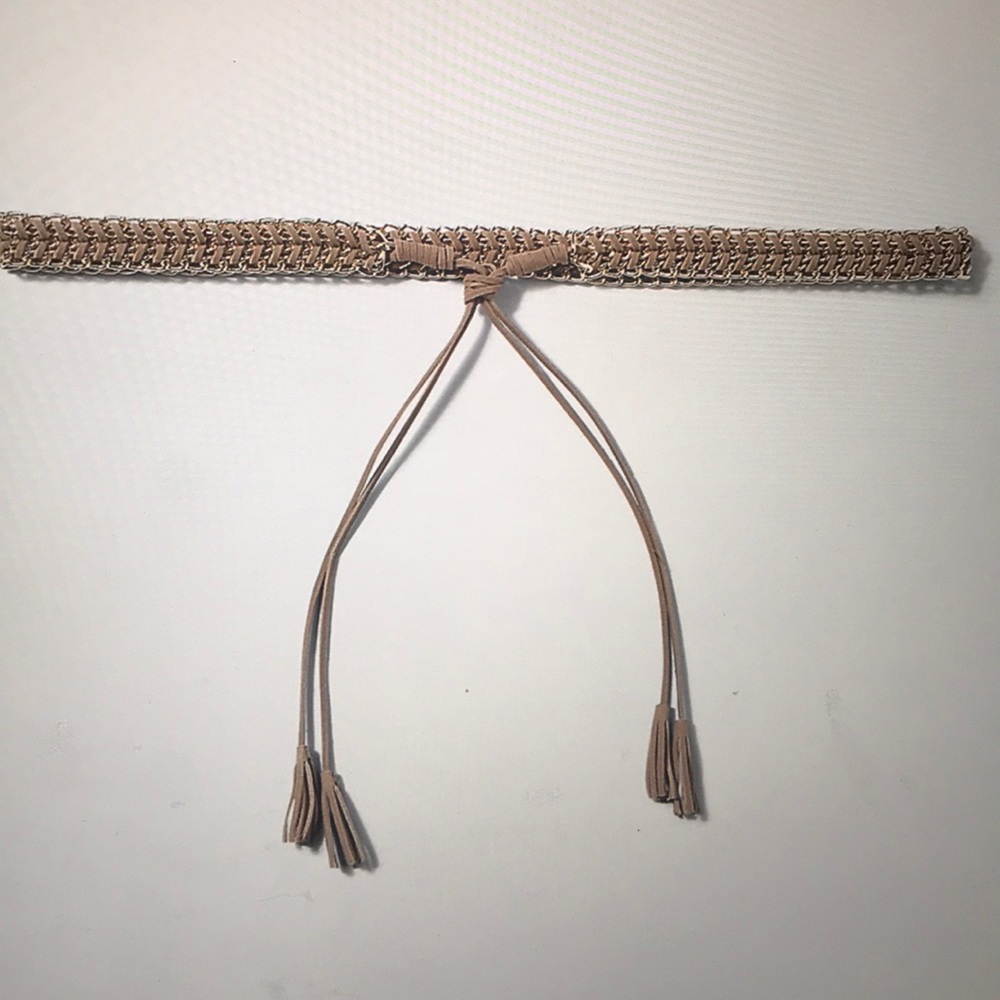 Express Tassel Chain Belt